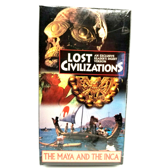 Lost Civilizations Reader's Digest Box Set 3 VHS Tapes NEW 1995 - Picture 6 of 10